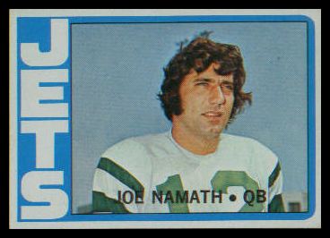 100 Joe Namath